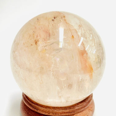 Pink Azeztulite Sphere 596 grams | 7.5cm - Ai Ne