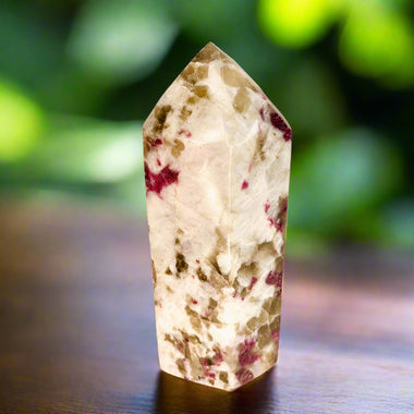 Pink Tourmaline Natural Crystal point 217 grams - Ai Ne