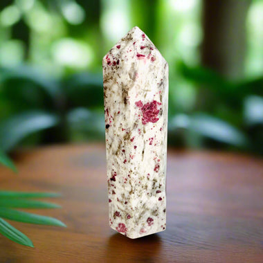 Pink Tourmaline Natural Crystal Point - Ai Ne