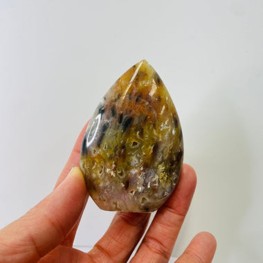 Plum Agate Crystal Drop Shape 116 grams - Ai NeGifts & Crystals