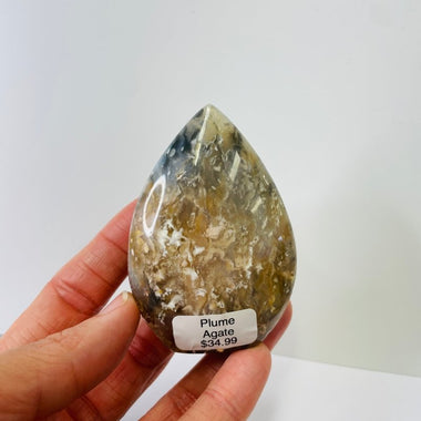 Plum Agate Crystal Drop Shape 118 grams - Ai NeGifts & Crystals