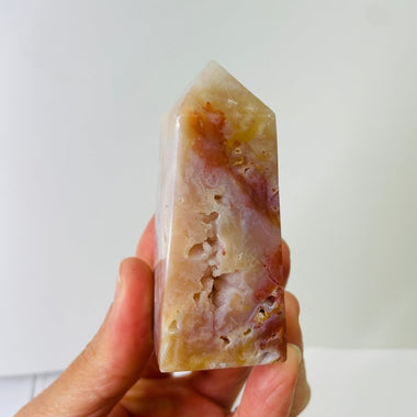 Plum Agate Crystal Point 155 grams - Ai NeGifts & Crystals