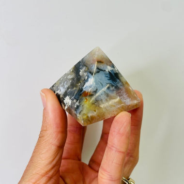 Plum Agate Crystal Pyramid 105 grams - Ai NeGifts & Crystals