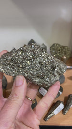 Pyrite Crystal Freeform 411 grams | 9.5 cm
