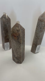Garden Quartz / Lodolite / Phantom Quartz Thousand layer Crystal Point 9 cm