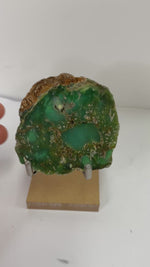 Chrysoprase Crystal Plate 57 grams - From Western Australia