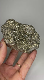 Fools Gold Pyrite Crystal Specimen Freeform 288 grams | 8.5 cm
