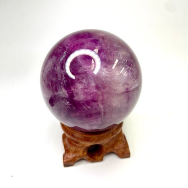 Purple Fluorite Crystal Sphere 276 grams | 5.5cm - Ai Ne