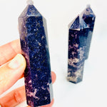 Purple Lepidolite Tower 95 grams | Balance Clarity and Deeper Connection - Ai Ne