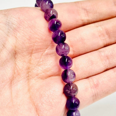Purple Super 7 Crystal Bracelet 7mm - Ai NeDefault Category