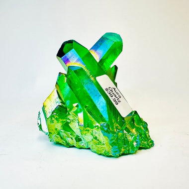 Rainbow Aura Quartz Cluster 6.5cm | Radiate Vibrant Energy and Harmony 171 grams - Ai NeGifts & Crystals