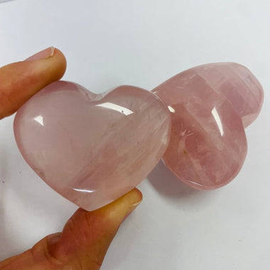 Rose Quartz "AAA" Crystal Heart Palm - Ai NeDefault Category