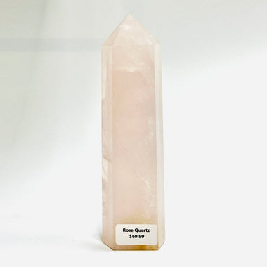 Rose Quartz Gemstone Crystal Tower 14cm | 319 grams - Ai NeDefault Category