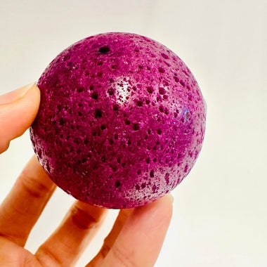 Ruby Crystal Spheres 5 cm | Love And Confidence - Ai Ne