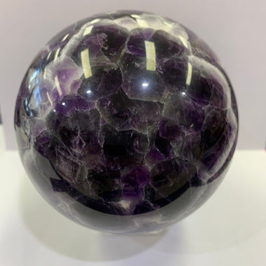 SALE! Chevron Amethyst Gemstone Crystal Sphere approx 10cm 1,679 - Ai NeDefault Category