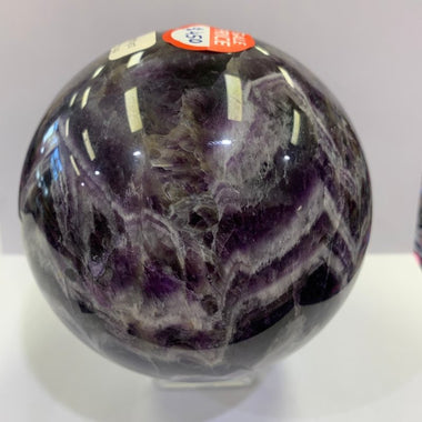 SALE! Chevron Amethyst Gemstone Crystal Sphere approx 10cm 1,679 - Ai NeDefault Category