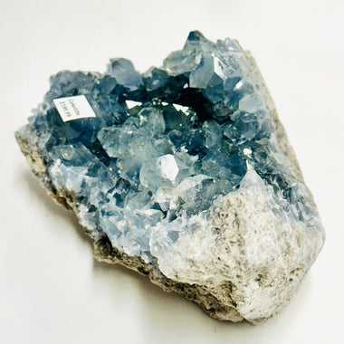Stunning Celestite Crystal Geode 1245 grams - Ai Ne