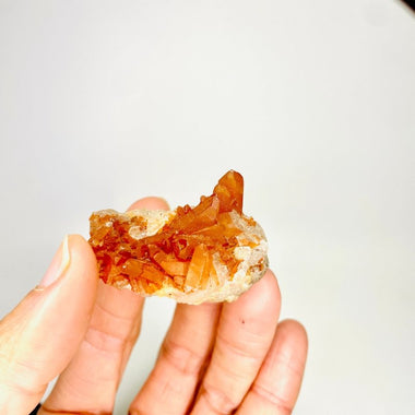 Tangerine Quartz Crystal Cluster 34 grams | cm - Ai NeDefault Category