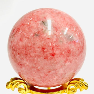 Thulite Crystal Sphere 195 grams | 5cm - Ai NeGifts & Crystals