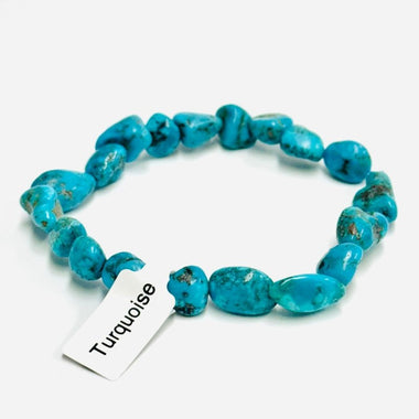Turquoise Crystal Gemstone Bracelet 8 - 17mm - Ai NeJewellery