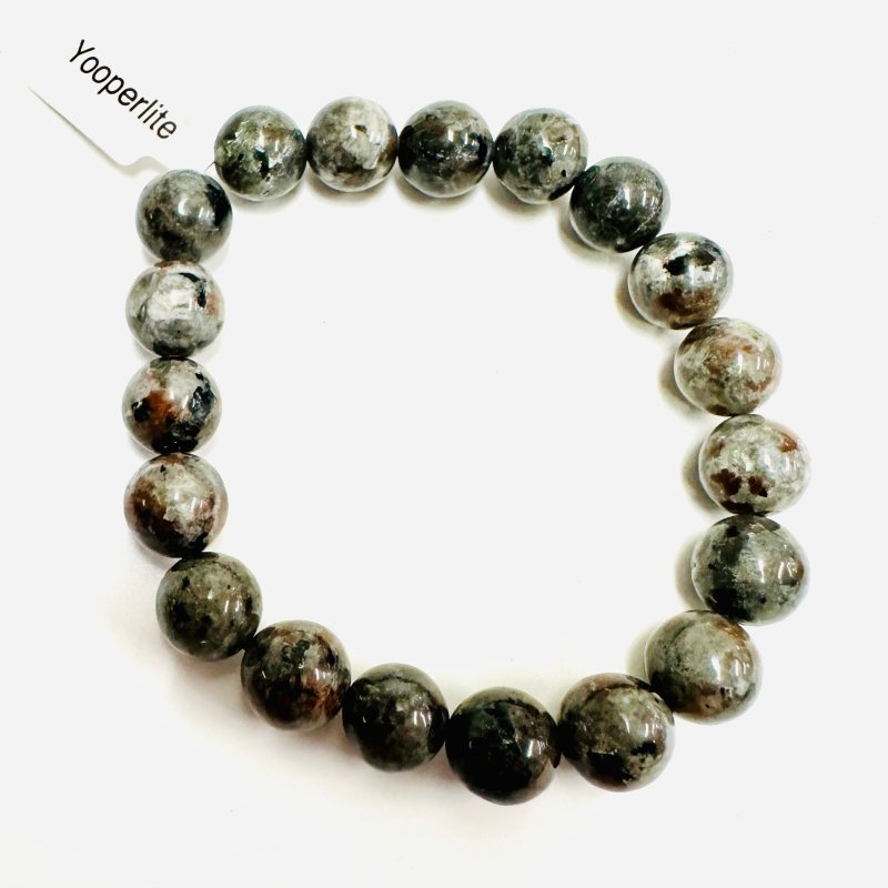 Yooperlite Crystal Bracelet UV Reactive 10mm - Ai NeJewellery