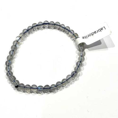 Labradorite Crystal Gemstone Bracelet - Round 8mm | Unleash Mystical Brilliance and Protection - Ai NeDefault Category