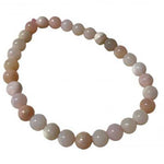 Pink Opal Gemstone Crystals Bracelet size 6mm - Ai NeJewellery