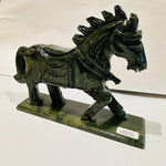 Handcarved Authentic Green Jade Horse | Fengshui Embrace Ancient Wisdom and Protective Energies - Ai NeDefault Category