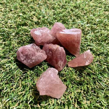 Authentic Strawberry Quartz Rough Crystal Gemstones app.3-4cm - Ai NeDefault Category