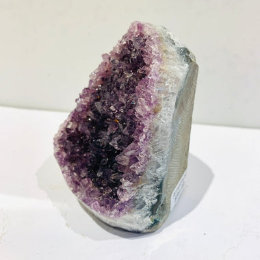 Amethyst Geode Cluster Cave Stand Alone 488 grams - Ai Ne