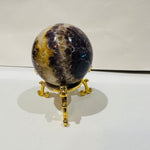 Chevron Amethyst Gemstone Crystal Sphere 6.5cm - 276 grams - Ai NeDefault Category