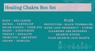 Limited! Healing Chakra Crystals Gift box set - Ai NeDefault Category