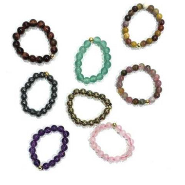 CUTE! Assorted Beaded Crystal Rings - All Size - Ai NeDefault Category