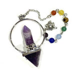 Assorted Crystal Pendulum with Double Points | Dowsing and Divination Tool - Ai NeDefault Category