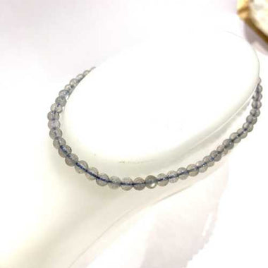 Labradorite Crystal Gemstone Anklet -Size Round 4mm - Ai NeJewellery