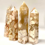Cherry Blossom Crystal Points/Tower 8-10cm | Embrace Beauty and Blossoming Healing Energies - Ai NeDefault Category
