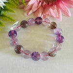 Melody Super 7 Crystals Bracelet - 14mm | Healing Energies and Spiritual Growth - Ai NeDefault Category