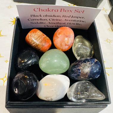 Crystal Healing Chakra Box Kit Mix - Ai Ne
