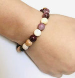 Mookite Jasper Gemstone Bracelet size 8mm - Ai NeJewellery