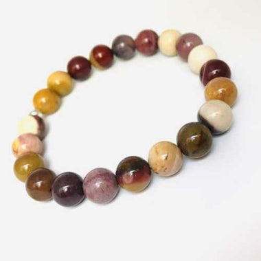 Mookite Jasper Gemstone Bracelet size 8mm - Ai NeJewellery