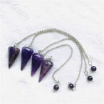 Handmade Carving Amethyst Pendulum 4cm - Ai NeDefault Category