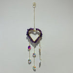 Heart Shape Crystal Chip Hanger Suncatcher - Ai Ne