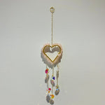 Heart Shape Crystal Chip Hanger Suncatcher - Ai Ne