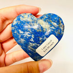 Lapis Lazuli Love Heart Crystal 5.5cm - Ai Ne