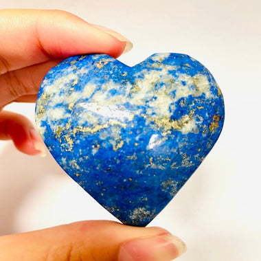 Lapis Lazuli Love Heart Crystal 5.5cm - Ai Ne