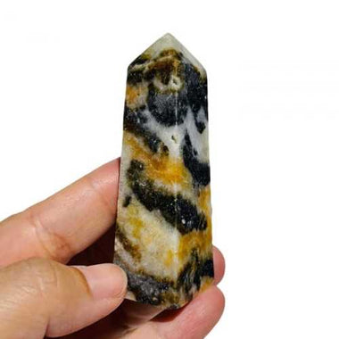 RARE! Indonesian Zebra Druzy Crystalised Agate Tower / Point 8cm - Ai NeDefault Category