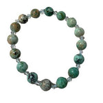 RARE! Peruvian Turquoise Gemstone Crystals Bracelets 8mm - Ai NeDefault Category