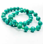 Russian Amazonite / Swarovski Gemstone Bracelet size 8mm - Ai NeDefault Category