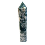 SALE! Moss Agate Crystal Tower - 20cm - Ai Ne