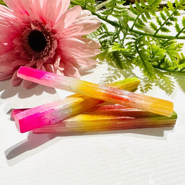 Selenite Aura Gemstone Crystal wand 15cm - Ai NeDefault Category